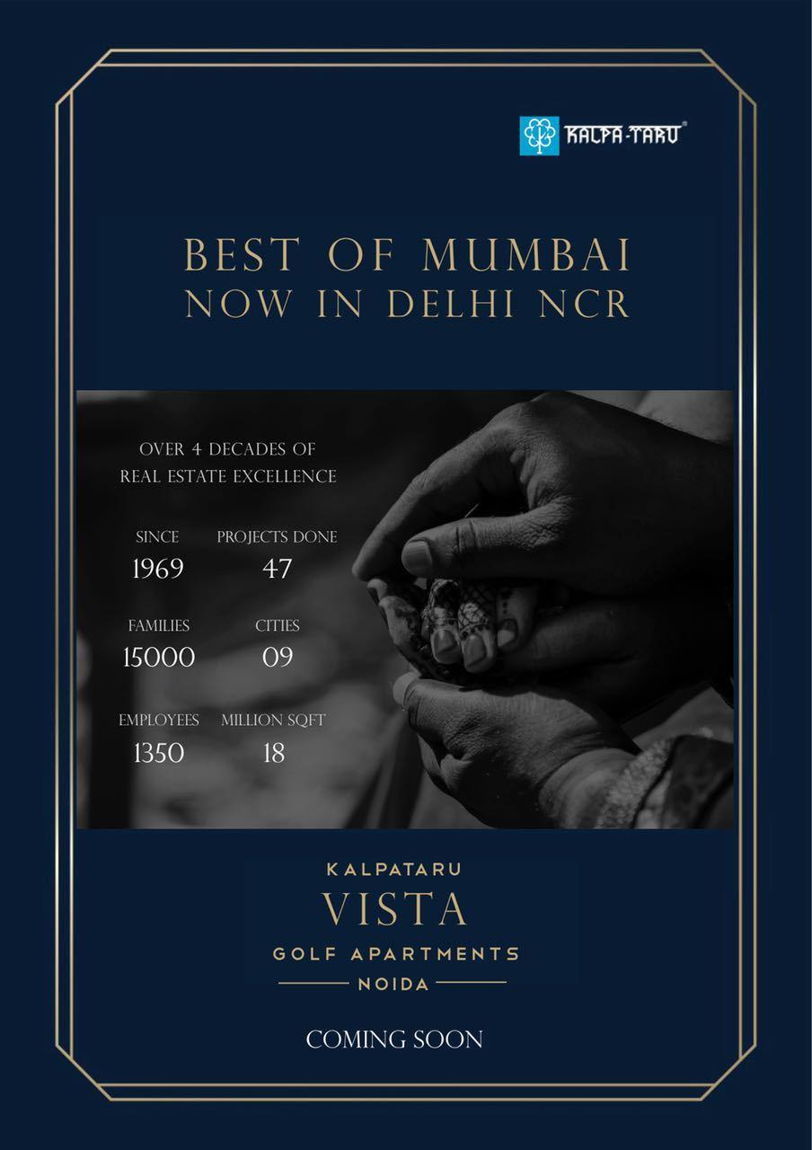 Introducing Kalpataru Vista in Noida